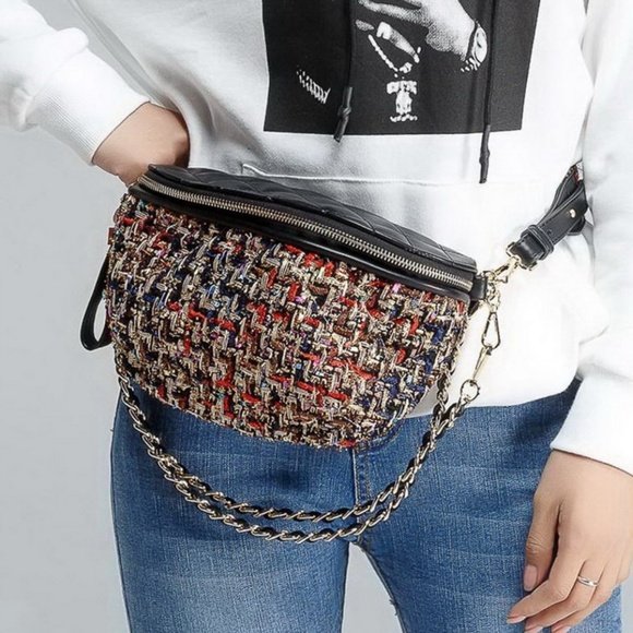Handbags - Multicolor Waist Bag Fanny Pack Quilted Handbag